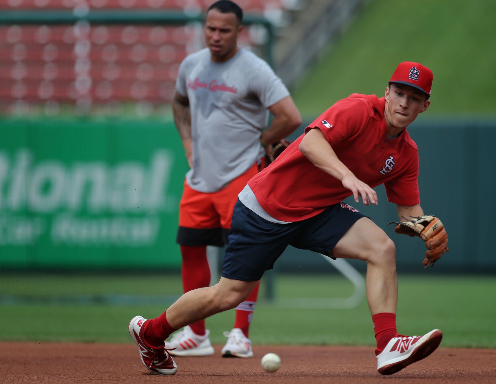 Cardinals work out after All Star break